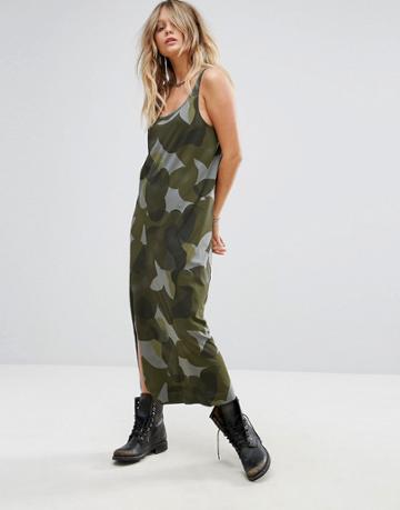 G-star Be Raw Camo Tank Dress - Multi