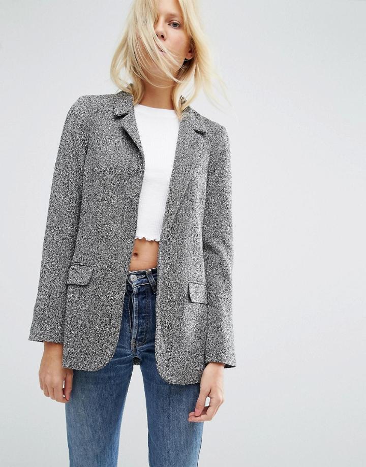 Asos Textured Jersey Blazer - Multi