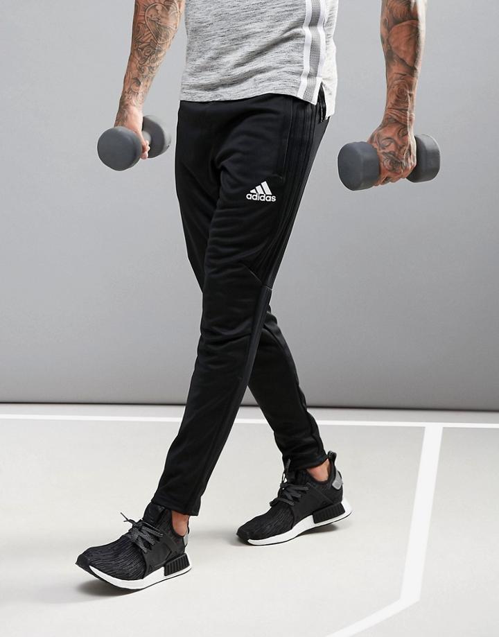 Adidas Training Tapered Pants In Black Bk0348 - Black