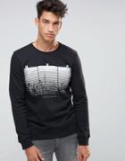 New Look Sweatshirt In Black With New York Print - Black