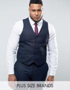 Harry Brown Plus Macro Birdseye Vest - Blue