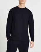 River Island Slim T-shirt In Black