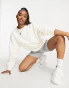 Adidas Originals Boyfriend Fit Premuim No Dye Logo Sweatshirt-neutral