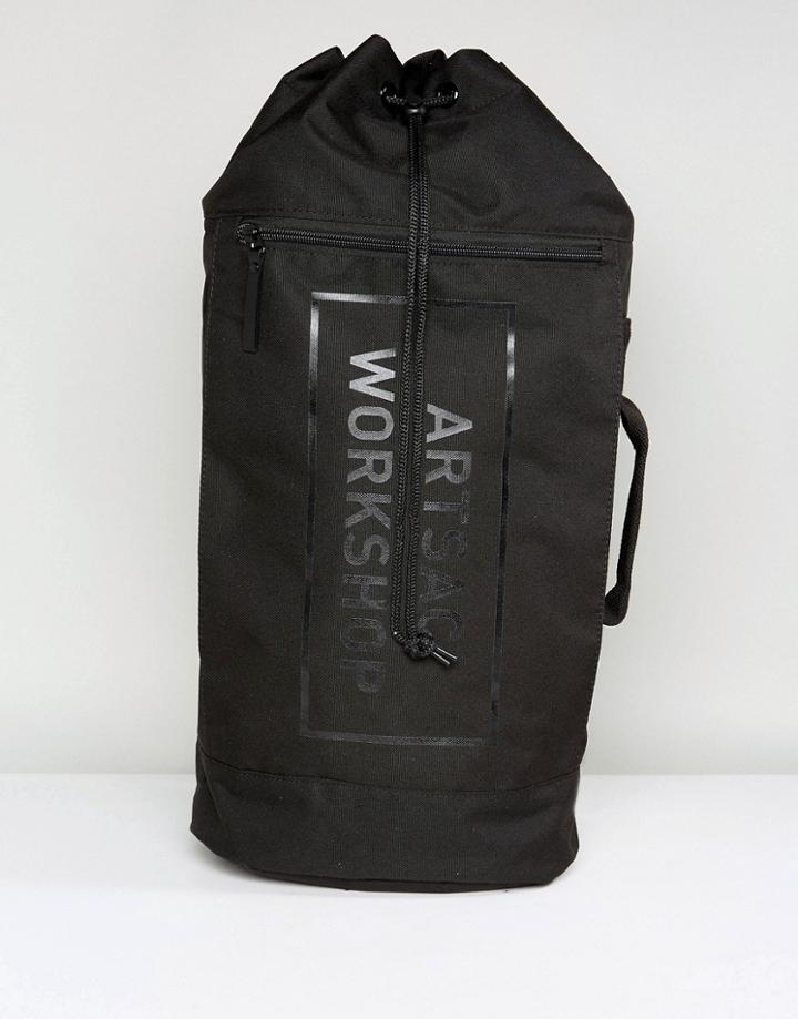 Artsac Workshop Duffle Backpack - Black