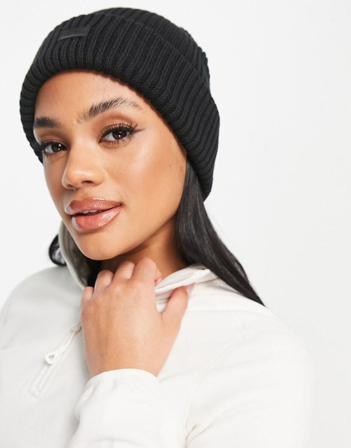 Under Armour Mini Logo Beanie In Black