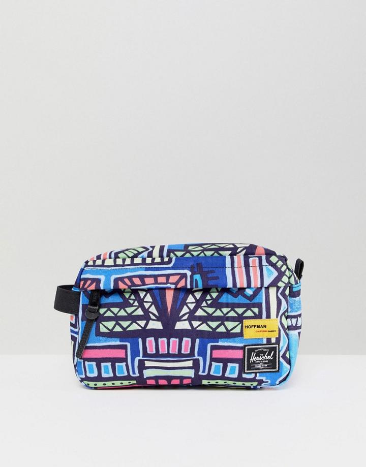 Herschel Supply Co X Hoffman Chapter Toiletry Bag - Blue