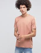Kubban Raw Edge T-shirt - Pink