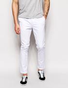 Asos Skinny Chinos - White