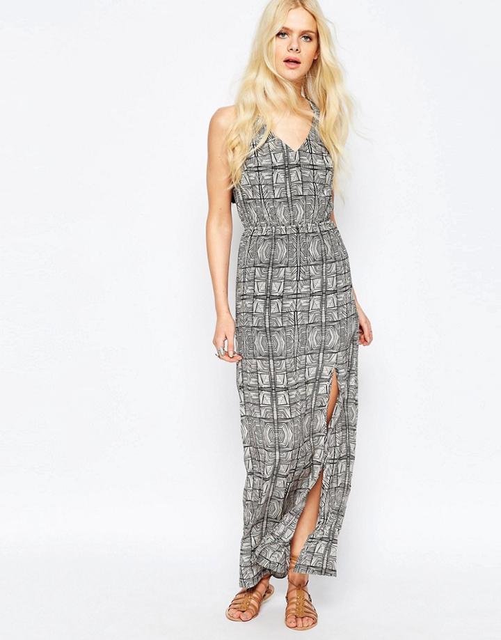 Stevie May Even Web Maxi Dress - Multi