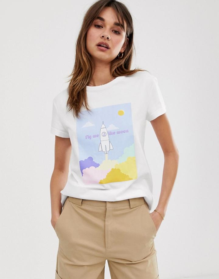 2ndday Rocket T-shirt - White