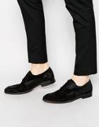 Walk London Giles Derby Shoes - Black