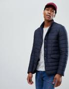 Tommy Hilfiger Quilted Padded Blazer-navy