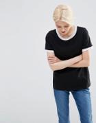 Asos Tipped T-shirt - Black