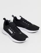 Puma Extractor Running Sneakers In Black - Black