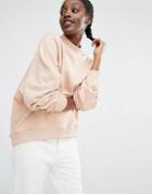 Monki Sweatshirt Jumper - Beige