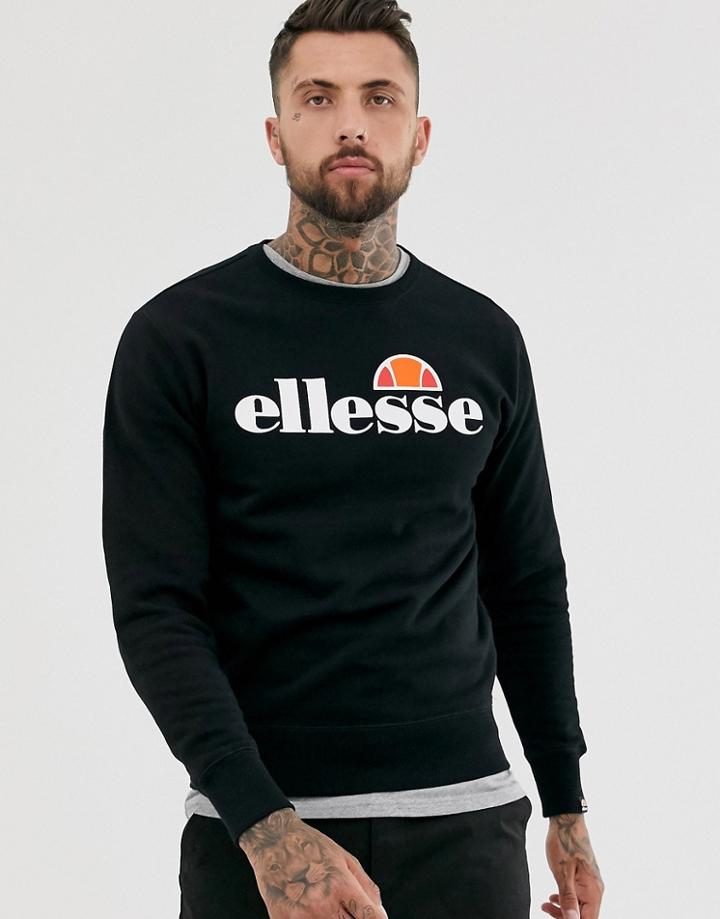 Ellesse Succiso Sweatshirt With Classic Logo In Black - Black