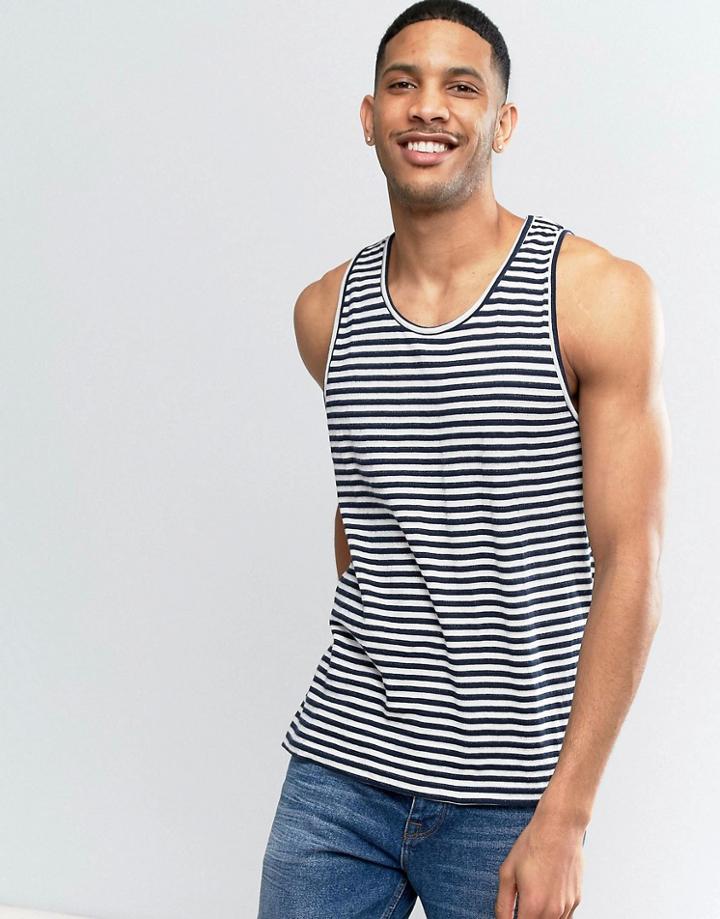 D-struct Stripe Tank - Beige