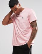 Religion Oil Wash T-shirt - Pink