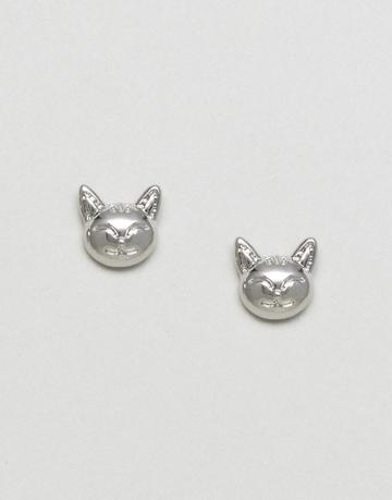 Monki Mouse Earrings - Silver