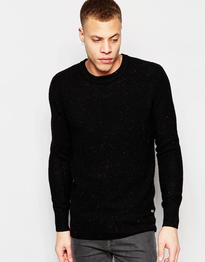 Scotch & Soda Crewneck Knitwed Sweater - Gray