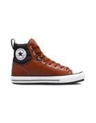 Converse Chuck Taylor All Star Hi Berkshire Boot Faux-leather Sneaker Boots In Cedar Bark-brown