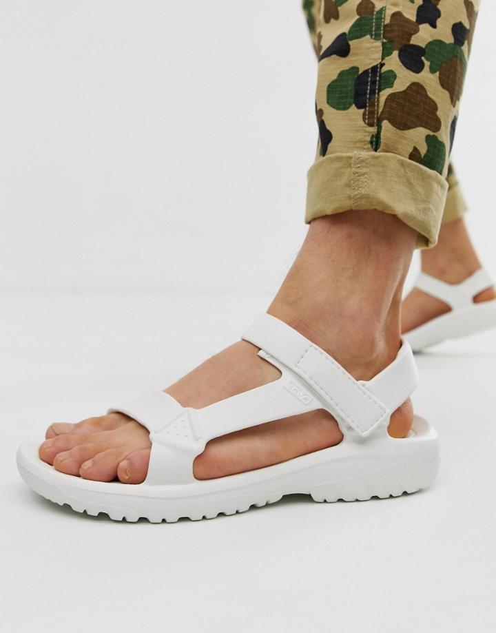 Teva Hurricane Drift Eva Sandals In White - White