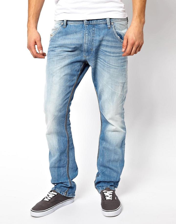 Diesel Jeans Krooley 827f Slim Fit - Blue