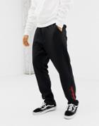 Cheap Monday Joggers In Black With Zips - Black