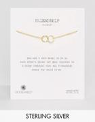 Dogeared Gold Plated Friendship Linked Reminder Bracelet - Gold