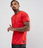 Sixth June T-shirt In Red Suedette - Red