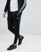 Adidas Originals Joggers With Logo Embroidery Black - Black