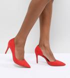 Asos Design Purley High Heels - Red