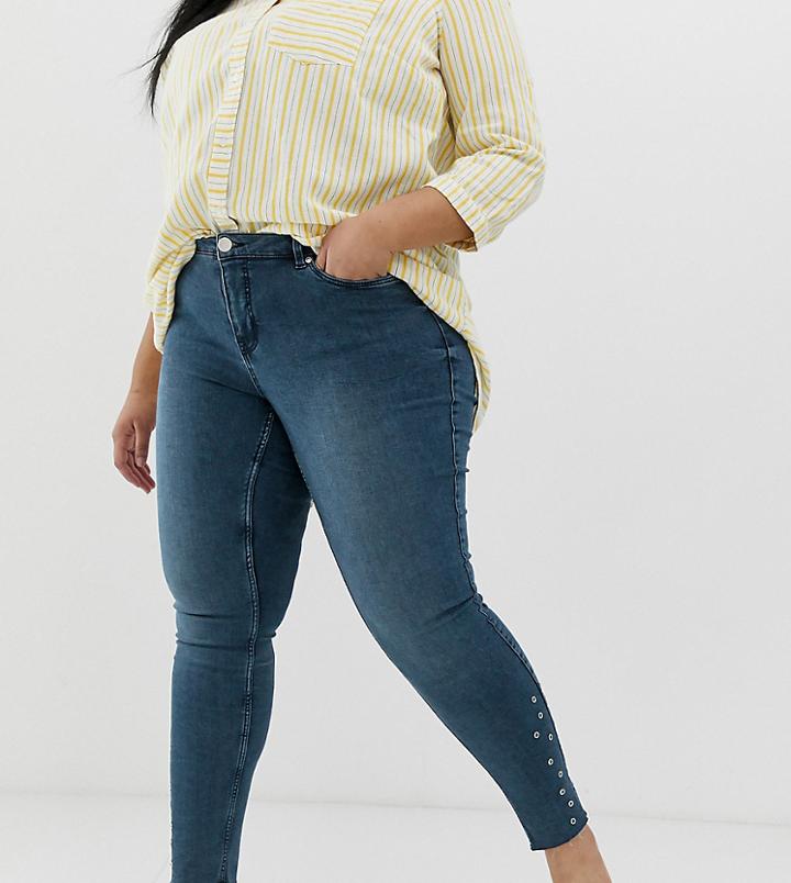 Junarose Skinny Jeans - Blue