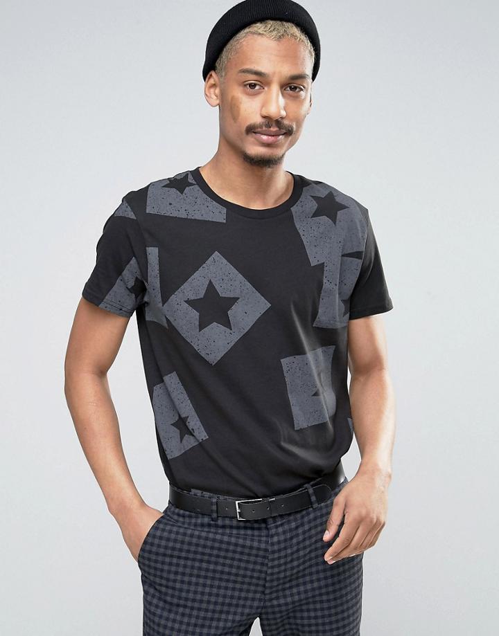 Cheap Monday Standard Cut Star T-shirt - Black