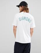 Diamond Supply T-shirt With Back Print - White