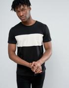Lee Block Stripe T-shirt - Black