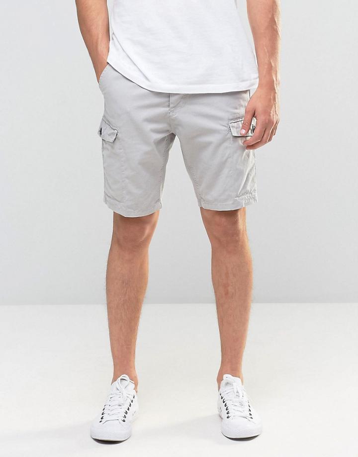 Threadbare Smart Cargo Short - Beige