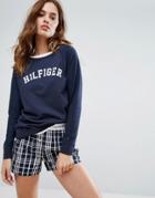 Tommy Hilfiger Iconic Sweat Top - Blue