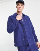 Topman Chore Jacket In Blue - Part Of A Set-yellow