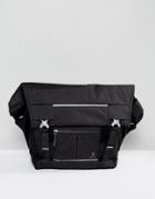 Doughnut Montreal Messenger Bag In Black - Black