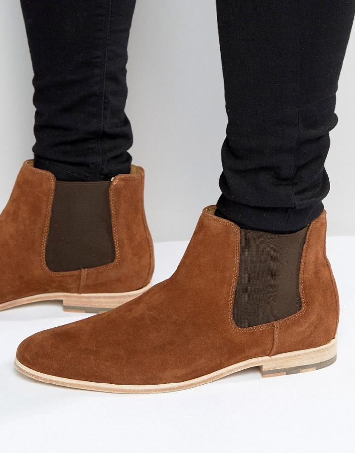 Aldo Jerenalia Suede Chelsea Boots - Brown