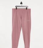 Il Sarto Curve Logo Leggings In Dusky Violet - Part Of A Set-purple