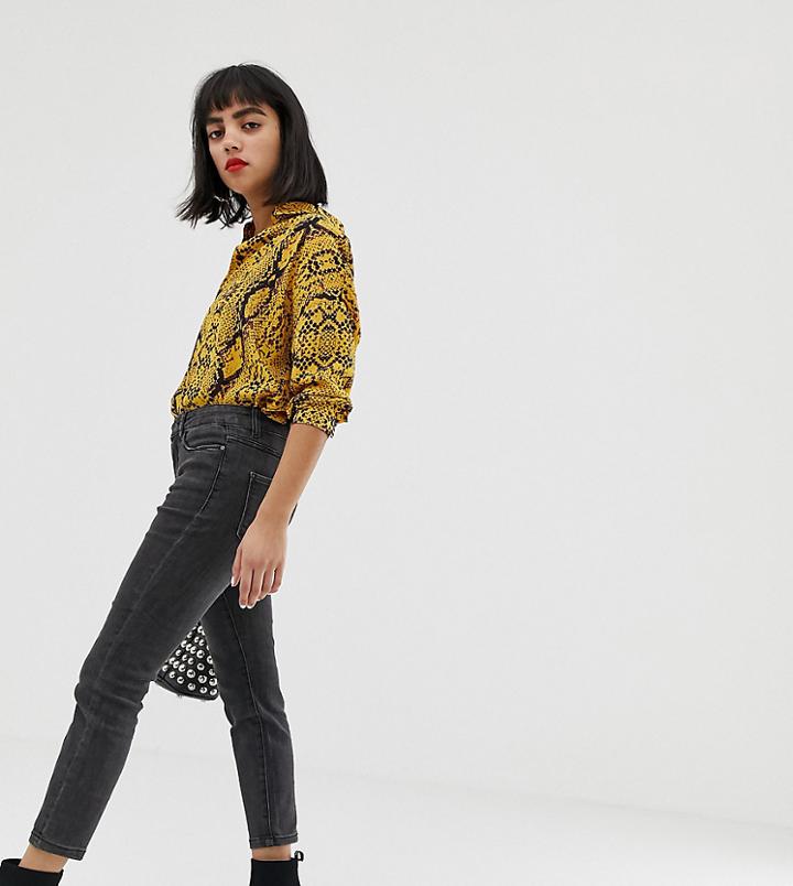 Vero Moda Petite Skinny Jean - Gray