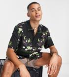 Collusion Shirt In Bullseye Print-multi