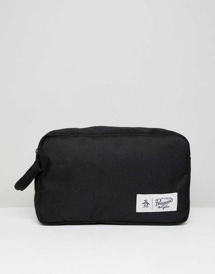 Original Penguin Toiletry Bag - Black