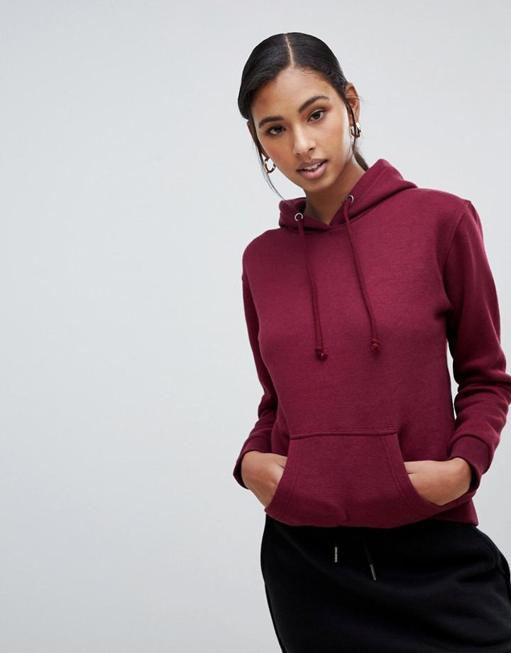 Brave Soul Clara Hoodie - Red