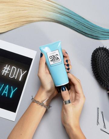 L'oreal Paris Colorista Wash Out Hair Color - Aqua - Blue