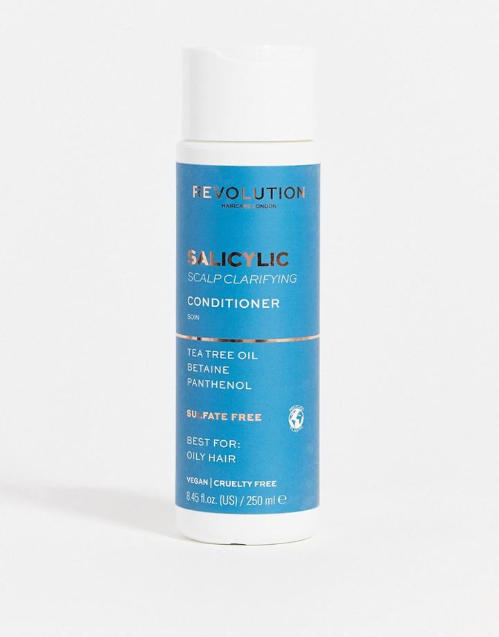 Revolution Haircare Salicylic Acid Clarifying Conditioner For Oily Hair-no Color
