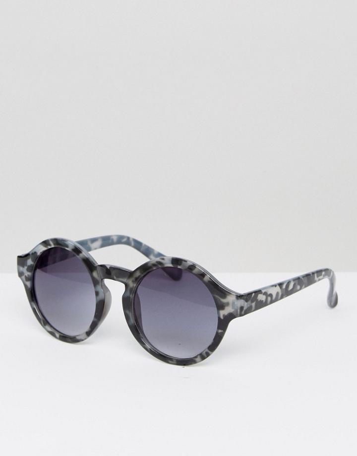7x Gray Tortoiseshell Sunglasses - Gray
