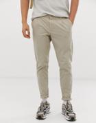 Only & Sons Skinny Fit Chinos In Stone-beige